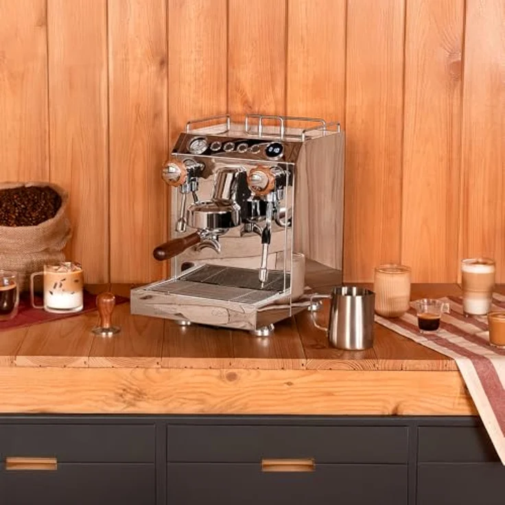 Cecotec Baristeo Classic, Siebträgermaschine mit PID-Steuerung, 15 bar Pumpendruck und 2,5 Liter Wassertank – Bild 13
