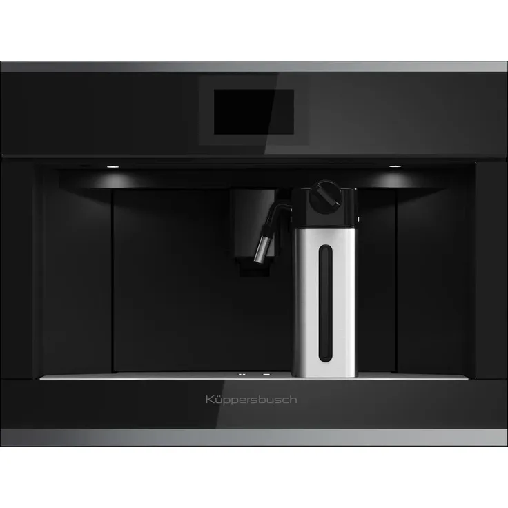 Küppersbusch CKV6800.0S DK1, Vollautomatische Kaffeemaschine mit TFT-Touch-Display, Edelstahl, Cappuccino- und Latte Macchiato-Funktion, höhenverstellbarer Kaffeeauslauf