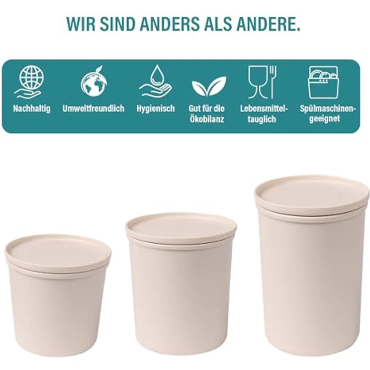 awave® Frischhaltedose 1.000 ml rPET | Natur & lebensmitteltauglich – Bild 4