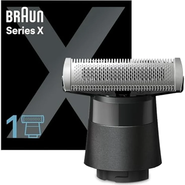 Braun Ersatzkopf für X-Serie XT20, Rasierklingen für Herren, schwarz – Bild 1