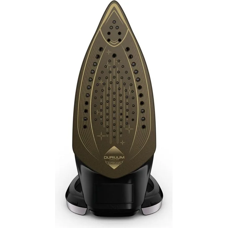 Tefal Puregliss FV8062E0 Bügeleisen Trocken- & Dampfbügeleisen Durilium AirGlide Autoclean soleplate 3000 W Schwarz, mit katalytischer Autoclean-Beschichtung