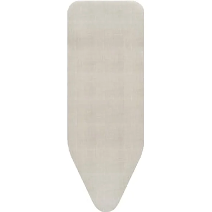 Brabantia Bügelbrettbezug C 124 x 45 cm – Denim Grey, 100% Baumwolle mit 2 mm Schaumstoffpolsterung, waschbar und langlebig – Bild 1