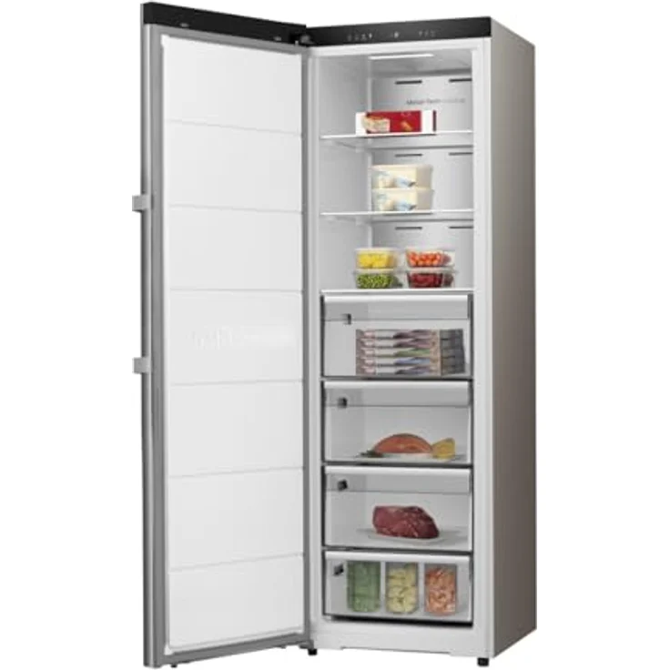 HISENSE FU310K3AIC, Gefrierschrank mit 312 l Volumen, 1856 mm hoch, ConnectLife, freistehend, Boden-Kühlsystem – Bild 3