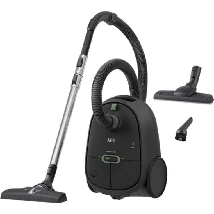 AEG AB61C2OKO Bodenstaubsauger mit Beutel, 550 Watt, 12 m Aktionsradius, granite grey – Bild 2