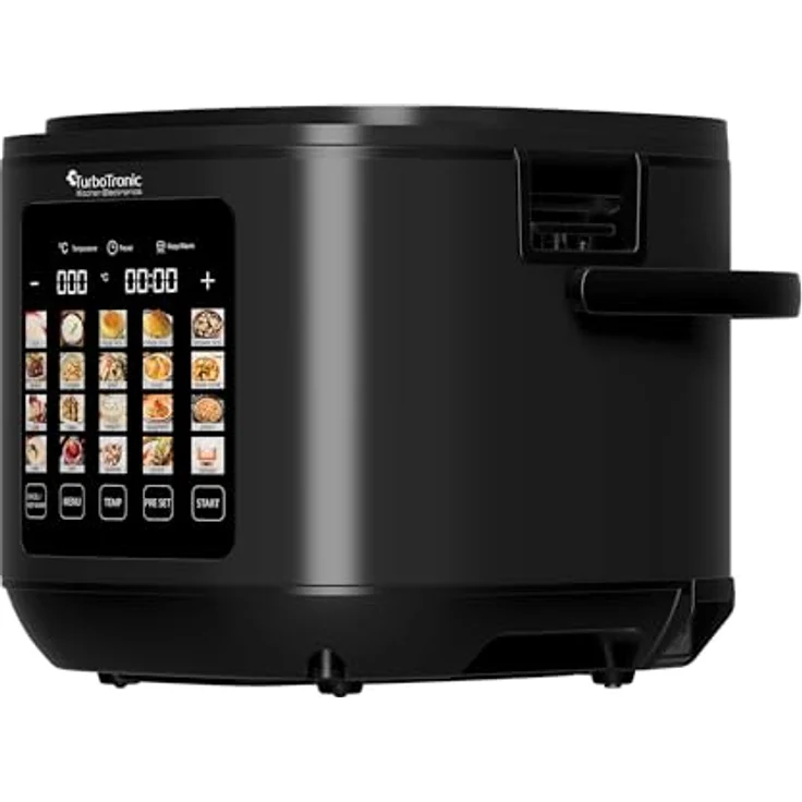 TurboTronic by Z-Line TT-DMC23 Multikocher, 860 W, 20in1, 5 l Kapazität, kratzfeste Keramikbeschichtung, Touch-LED-Display – Bild 6