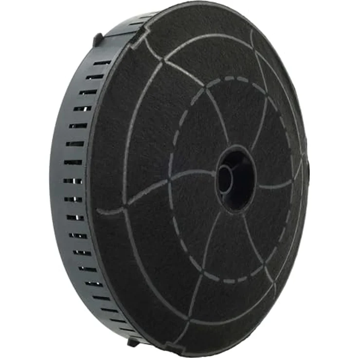 vhbw 2x Aktivkohlefilter kompatibel mit AEG X56263MP0, X56342SE10, DVE5960HB, X55342SE10, X08155BV-X, X08154BV-X, DVE5960HW Dunstabzugshaube, Schwarz – Bild 4