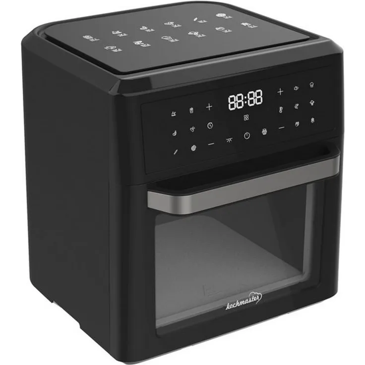 kochmaster Heißluftfritteuse FrymaxX AirOven Heißluftofen 12 L - Digitales Touchscreen