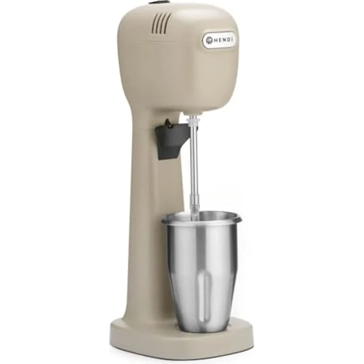 Hendi Milchshake-Mixer - Design by Bronwasser Standmixer, 400 Watt, Kunststoff, grau, braun – Bild 5