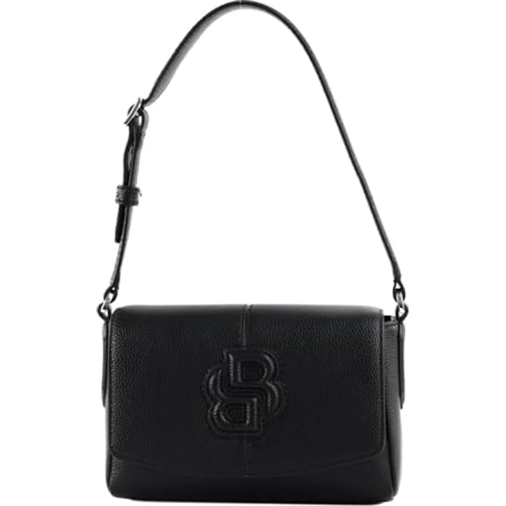 Boss Anett Umhängetasche 22 cm, schwarz, aus 100% Polyurethan, 22 x 8 x 15 cm – Bild 1