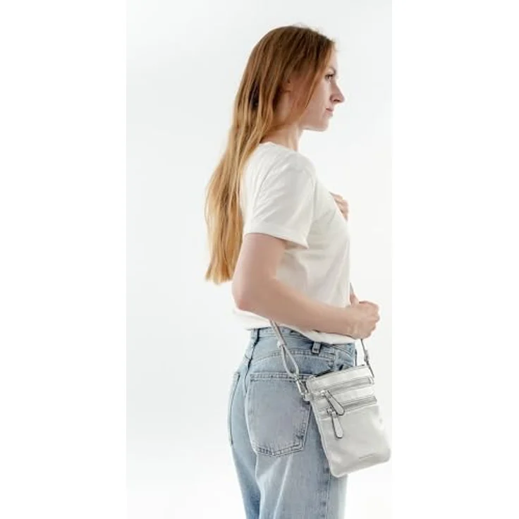 EMILY & NOAH Umhängetasche E&N Emma, für Damen, Kunstleder, PETA-Approved Vegan, Uni-Design – Bild 3