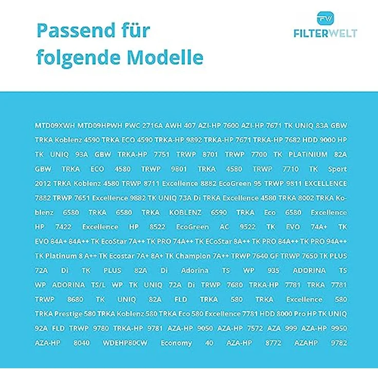 Filterwelt 2er Filter für Bauknecht Privileg Whirlpool HX 481010354757 Trockner, Made in Germany, passgenau, 225 x 107 x 8 mm – Bild 5