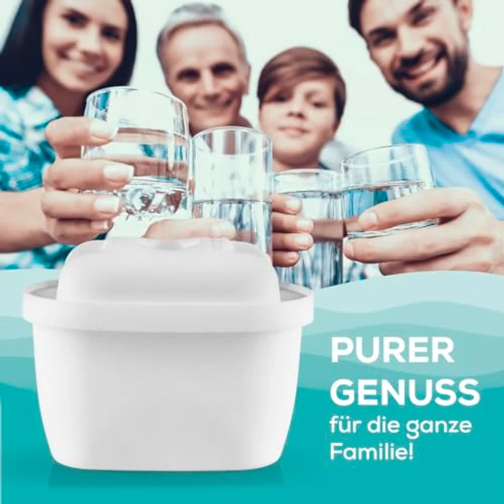yucona Wasserfilter Nachfüllset - 3er-Set Filtertaschen – Bild 8