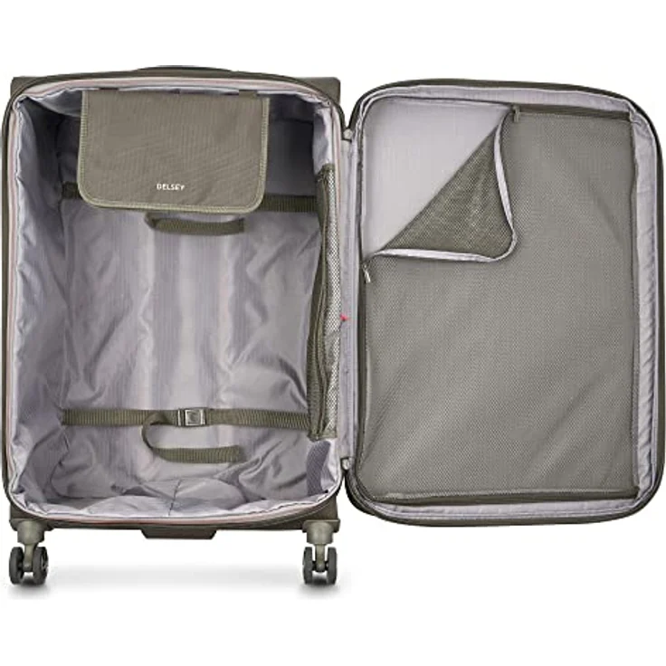DELSEY PARIS - HELIUM DLX - Großer erweiterbarer Weichschalenkoffer - 77x49x33 cm - 115 Liter - XL - Moka – Bild 5