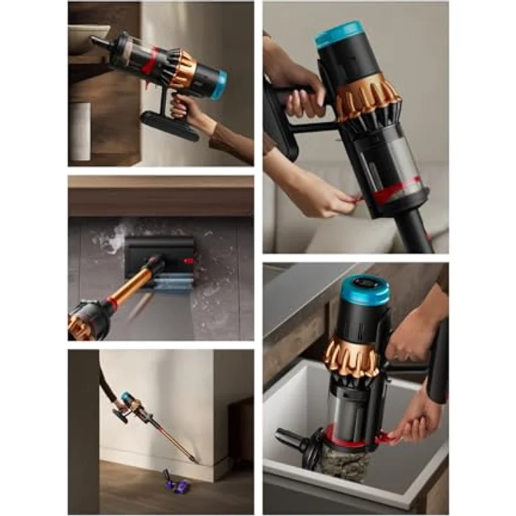 Dyson V16 (DS60) Piston Animal Submarine™, Akku-Hand-und Stielstaubsauger mit 900 W und bis zu 70 Minuten Laufzeit – Bild 2