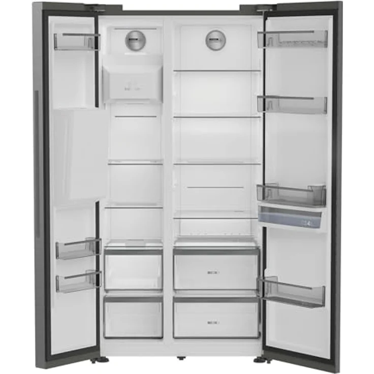 Bauknecht PKM SBS IW D90 Pearl, Side-by-Side Kühlschrank mit 375 l Kühlvolumen, DuoCooling und LED-Innenbeleuchtung – Bild 6