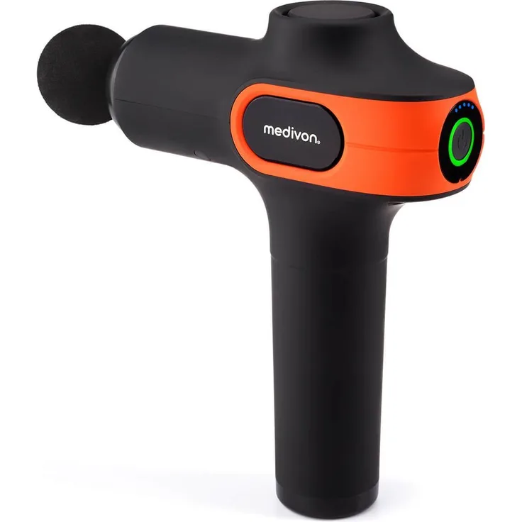 Medivon Gun Vital, Massagepistole zur Muskelregeneration mit mehrstufiger Geschwindigkeitseinstellung, ergonomischem Design und wiederaufladbarem Akku