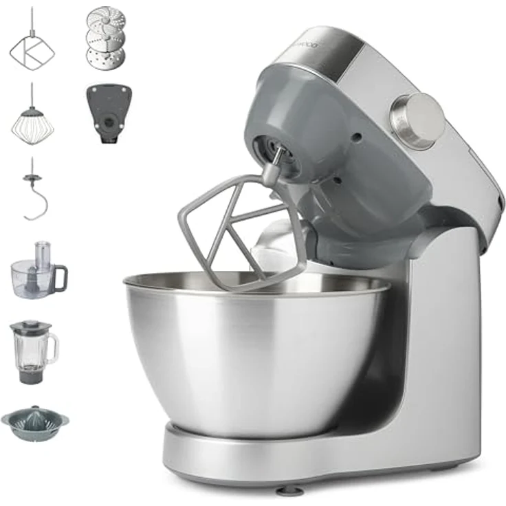Kenwood Prospero+ inkl. Waage KHC29A.O0SI Küchenmaschine, schnelles Reiben von Käse und Gemüse, silber – Bild 2