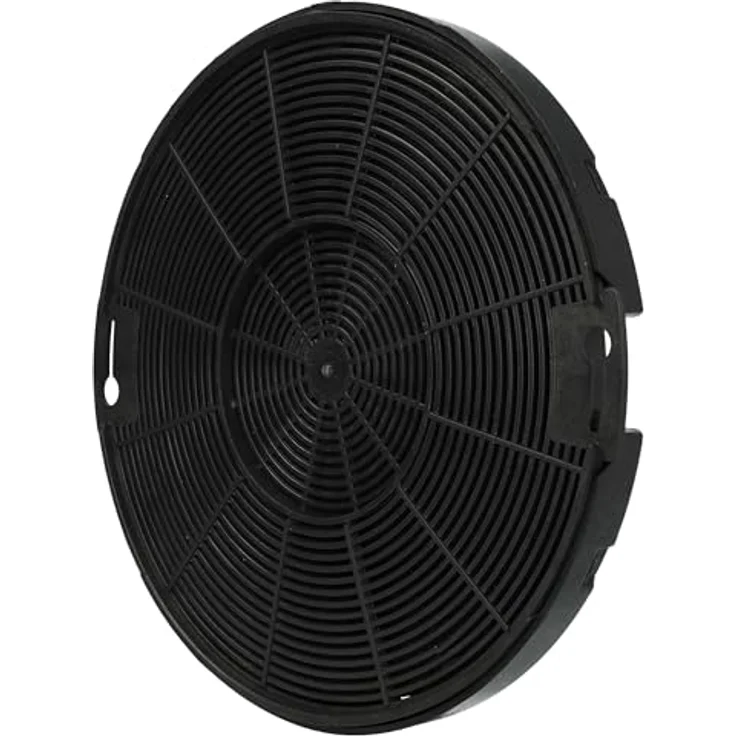 vhbw 4x Aktivkohlefilter, Ersatz für Beko 9197059543, 15 cm Durchmesser, schwarz, für Dunstabzugshauben – Bild 4