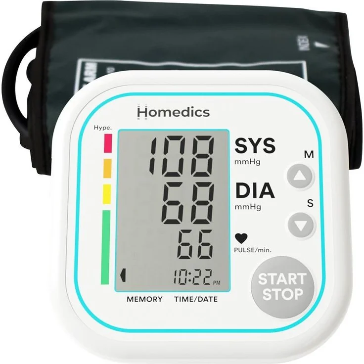 Homedics, Blutdruckmessgerät, Blood Pressure Monitor (Blutdruckmessgerät Oberarm)
