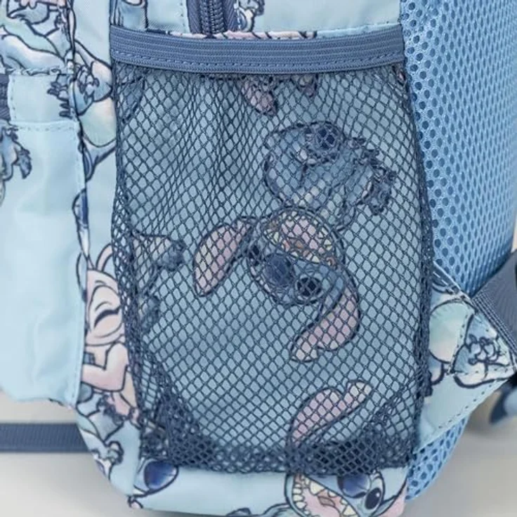 Lilo & Stitch Freizeitrucksack, stylischer Rucksack mit 33 CM Höhe, blau für Kinder – Bild 7