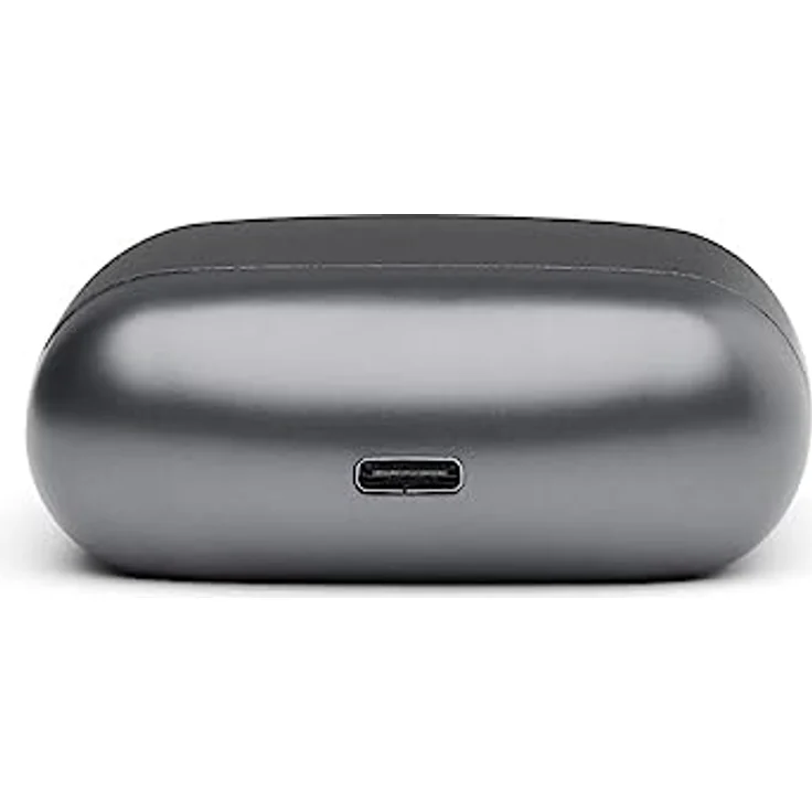 Lexon Minu Mini-Wecker, kompakt mit VA-LCD-Display, Touchscreen-Bedienung, Snooze-Funktion, Hintergrundbeleuchtung und wiederaufladbarem Akku – Grau metallic – Bild 2