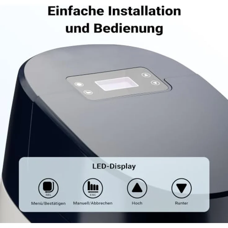 Naturewater SOFT-V1 Wasserenthärtungsanlage, Ionentauscher mit 12,5 l Harztank, für weiches Wasser und automatische Regeneration – Bild 5