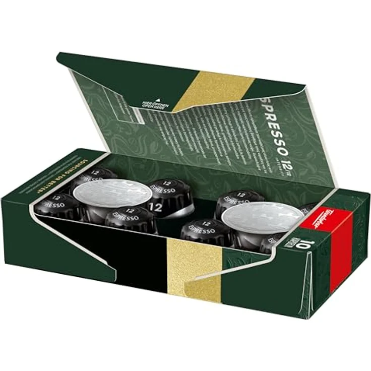 Jacobs Espresso 12 Ristretto, Kaffeekapseln, Nespresso Kompatibel, Kaffee, 100 Kapseln – Bild 5