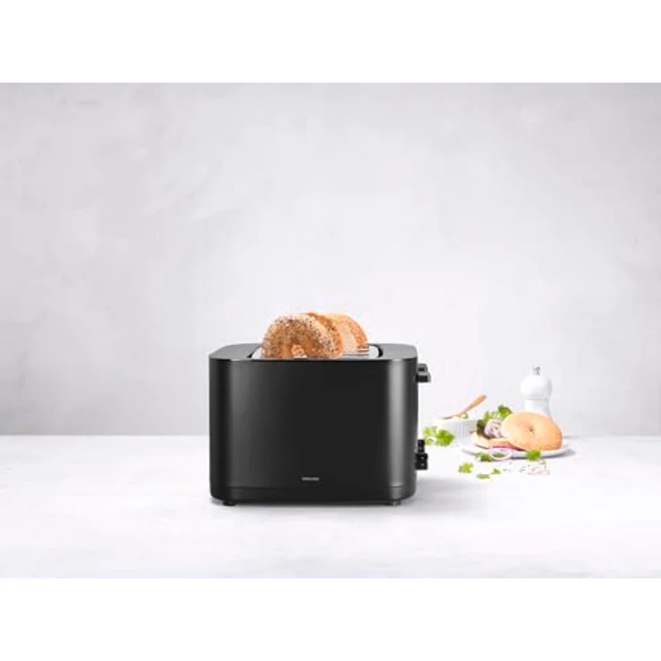 Zwilling ENFINIGY Toaster mit 3 Automatikprogrammen, 7 Bräunungsgraden und Abschaltfunktion, Schwarz – Bild 4