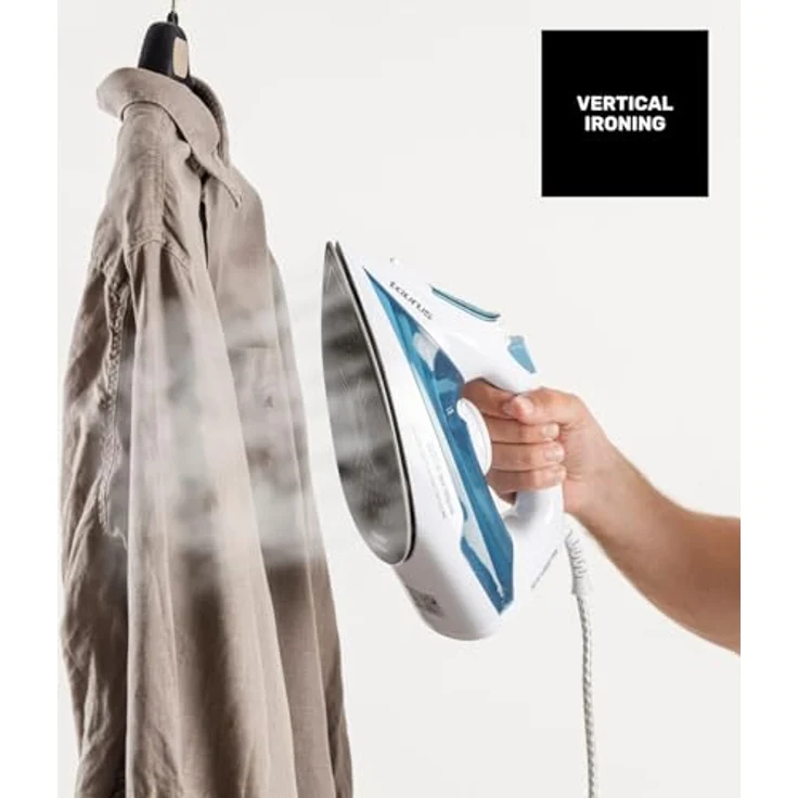 Taurus BALI 3200 X-SLIDE, Bügeleisen mit 3200 W Leistung, Dampfausstoss 200 g/min, Blau und Weiss – Bild 8