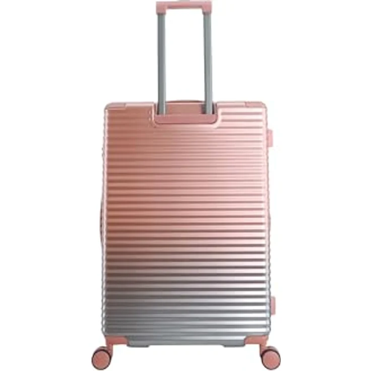 Saxoline Unisex Suitcase Elite, Koffer mit versenktem TSA-Schloss, erweiterbar, robustes ABS/PC-Material, doppelrollen und halb-aluminium Trolleysystem – Bild 4