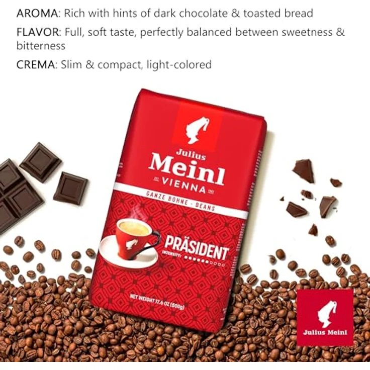 Julius Meinl Classic Collection Präsident, 500g ganze Bohne – Bild 2