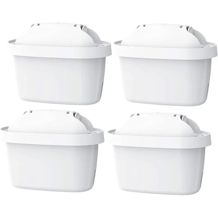 Maxblue Filterkartuschen für Brita Maxtra+ Plus, 4 Stück, kompatibel mit Marella, lebensmittelecht, BPA-frei, Chlorreduzierung
