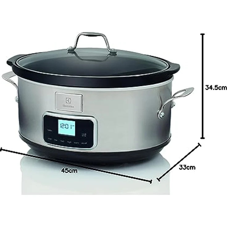 Electrolux ESC7400 Schongarer, elektrisch, 235 Watt, 6,8 L Fassungsvermögen, Edelstahl, silber – Bild 13
