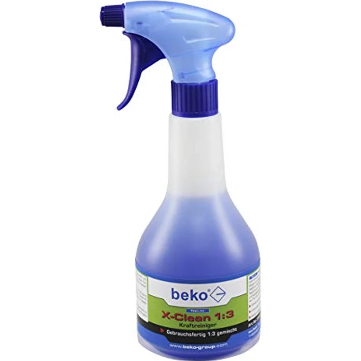 beko TecLine X-Clean 1:3 Kraftreiniger, 500 ml Sprühflasche, gebrauchsfertig, hocheffektive Reinigungstechnologie
