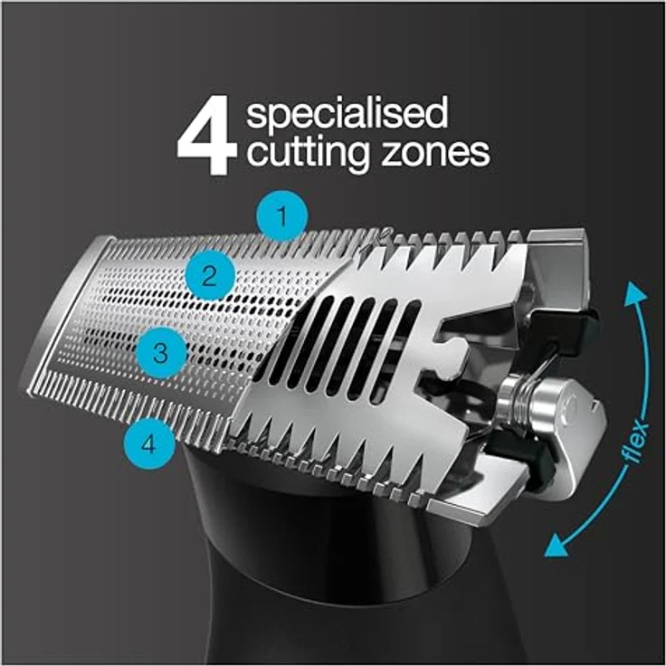 Braun Series X XT3100, Bartschneider für Herren mit Bartkamm und Schutzhülle, 1 St. – Bild 2