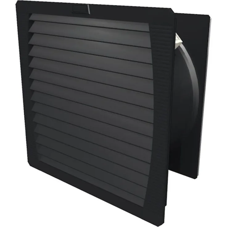 Weidmüller FF6654/230VBK, Belüftungsventilator für Schaltschrank, schwarz