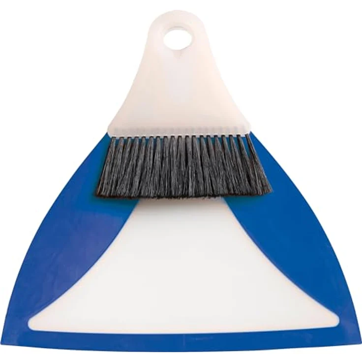 haug bürsten Flexi Kehrgarnitur, Blau, platzsparend und effizient für Büro und mehr – Bild 2