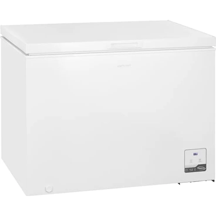 Exquisit Gefriertruhe GT300-050C, 292 Liter, Kühlfunktion, 4-Sterne-Gefrieren, Alarm-Funktion, LED-Display, weiss – Bild 2