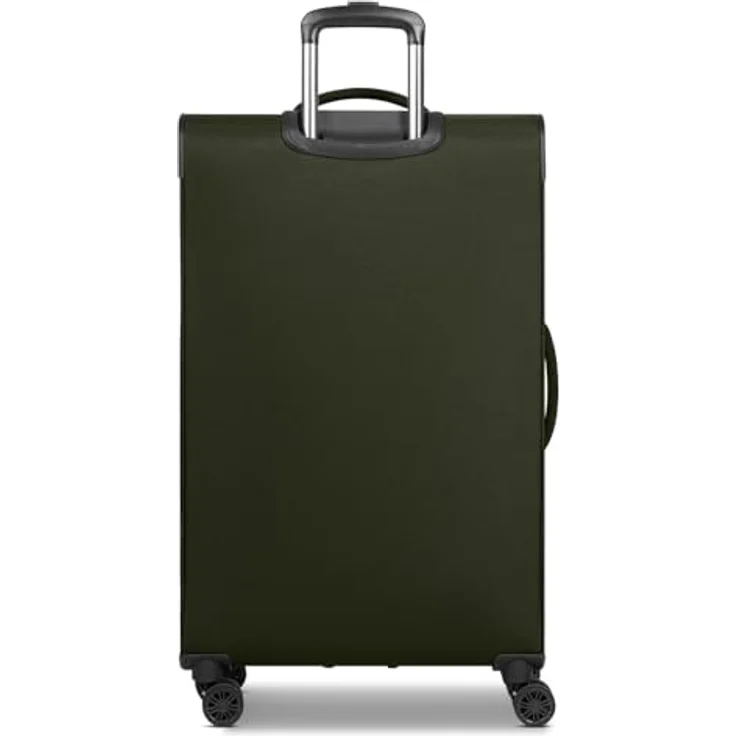 BUGATTI Valencia Soft, XL Check-in Koffer aus flexiblem Polyester, erweiterbar, 89L, 46.5 x 28.5 x 75cm, für Damen & Herren, mit Doppelrollen, leichter Trolley – Bild 2
