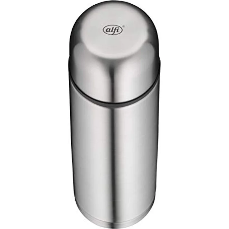 alfi 5457.205.100 Isolierflasche isoTherm, Edelstahl mattiert, 1,0 Liter, Drehverschluss, 12 Stunden heiß, 24 Stunden kalt, BPA-Free – Bild 3