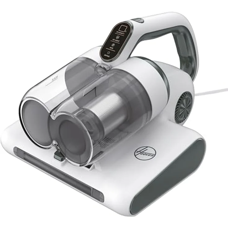 Hoover Milbensauger für Matratzen & Polster, mit Staubsensor & UV-Licht zur Entfernung von Staubmilben, Bakterien, Allergenen I Polsterreiniger Gerät mit Trockenfunktion gegen Schimmel [HMC510UV] – Bild 1