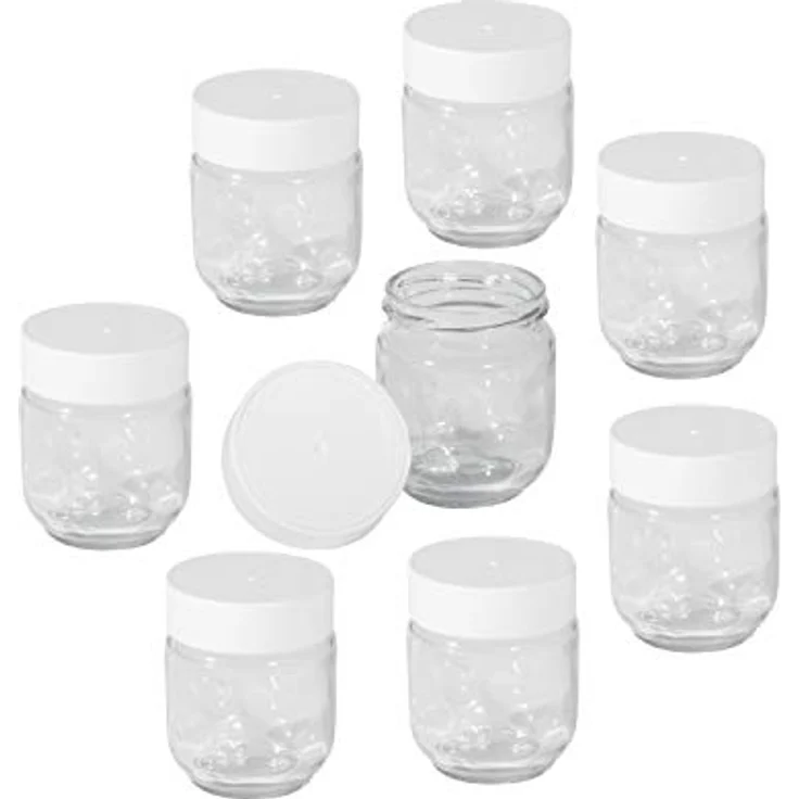 Rommelsbacher JG 8 Joghurtbereiter Ersatzgläser für JG 40, 8 Stück – Bild 2