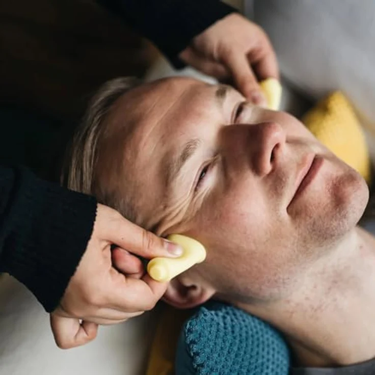 BellaBambi® mini solo SENSITIVE, Faszien Cup für Massage und Wellness, gelb, sanfte Intensität – Bild 3