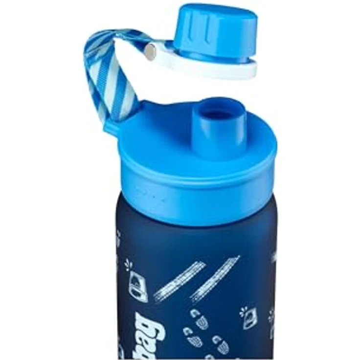 ergobag Trinkflasche, BPA-frei, 0,5 Liter, leicht zu öffnen und zu reinigen – Bild 4