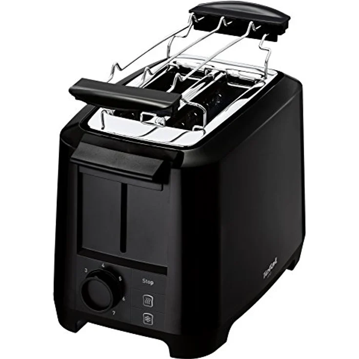 Tefal Uno TT1408 Scheibentoaster, 7 Bräunungsstufen (800 Watt) schwarz – Bild 3