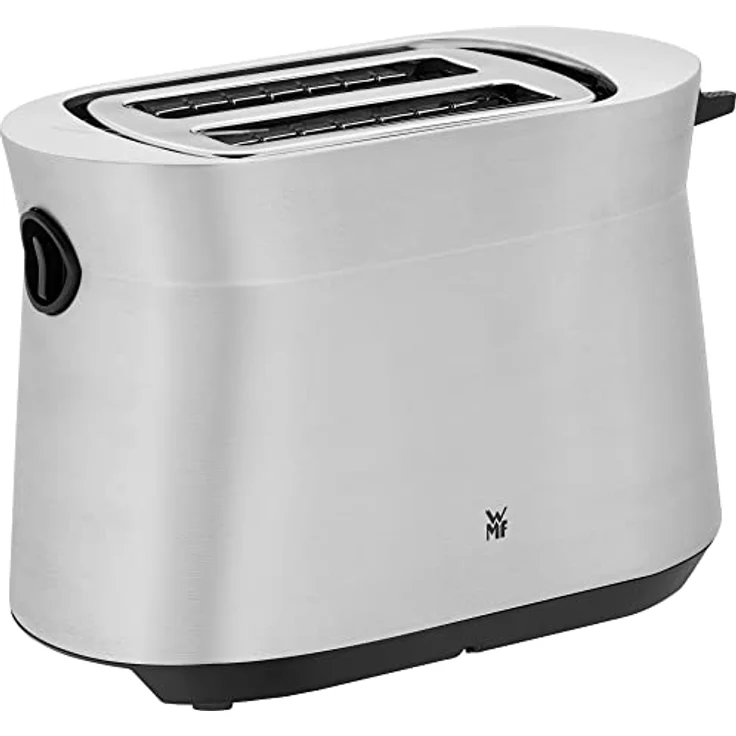 WMF 0414200011 Kineo 2-Schlitz-Toaster, 980 Watt, inkl. Brötchenaufsatz, Krümelschublade, LED-Display, Röstgradelektronik, silber – Bild 6