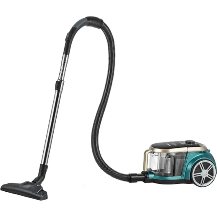 EUREKA Apollo Staubsauger Beutellos, leichter Zylinderstaubsauger mit Single Cyclone System, 800W Power Efficiency Motor, 2.2L Staubbehälter, Grün – Bild 1