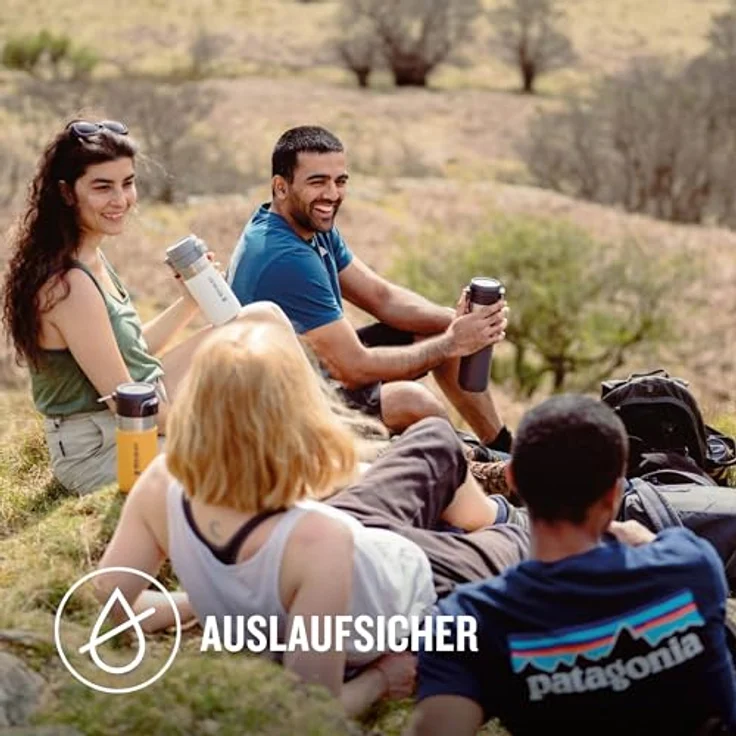 Stanley Quick Flip Edelstahl Trinkflasche 1.06L, Auslaufsicher, BPA-frei, Hält 18+ Stunden Kalt, Spülmaschinenfest, Azure – Bild 5