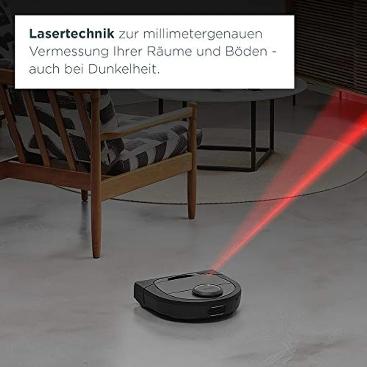 Neato Robotics D750 Saugroboter, Eckenreinigung mit exklusivem Haustierzubehör für Teppiche und Hartböden, App-Alexa kompatibel – Bild 6