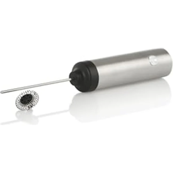 AdHoc Moro Milchaufschäumer, Edelstahl, wiederaufladbarer Lithium-Akku, mit USB-C-Ladekabel, spülmaschinengeeigneter Quirl – Bild 5